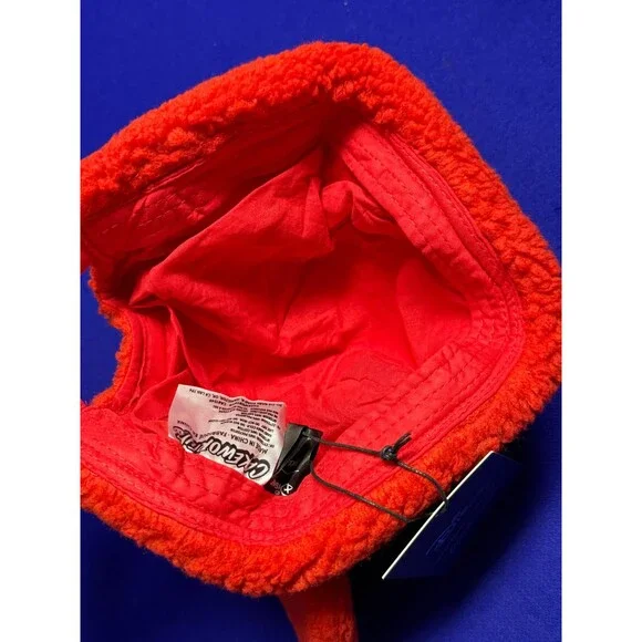 Cakeworthy Disney Mickey Mouse Strawberry Sherpa Beanie Hat NEW